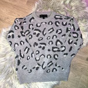 Kendall and Kylie sweater leopard print